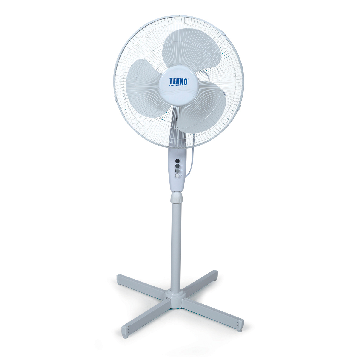 Ventilador de pedestal Tekno, 3 aspas, 16″ – Ferrisariato