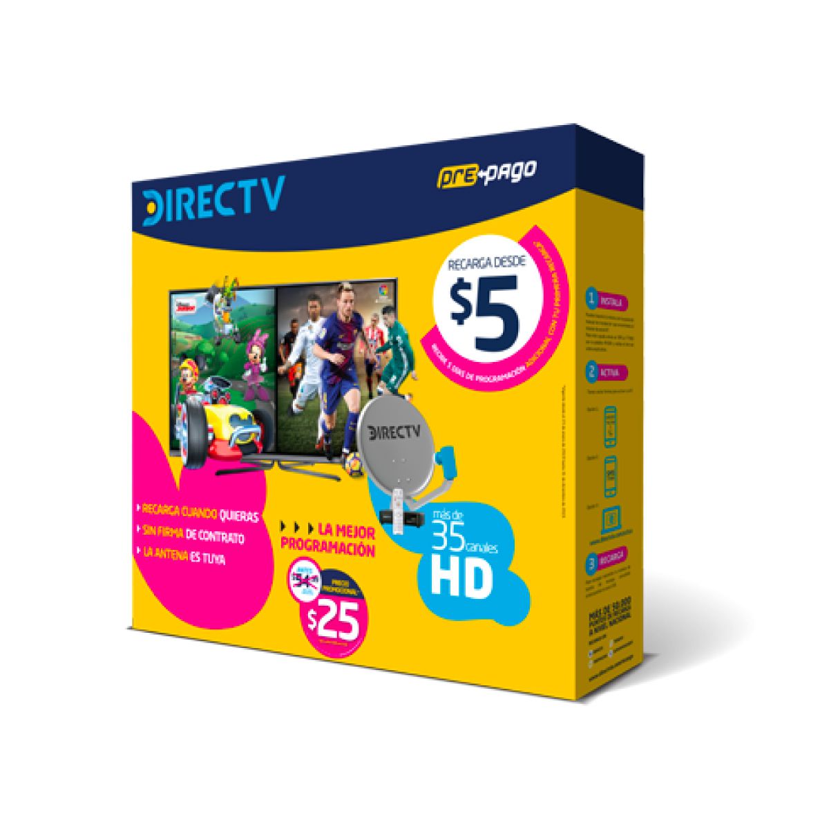 Kit Prepago DIRECTV HD Ferrisariato