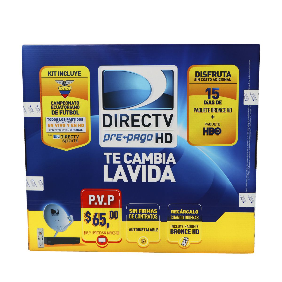 Kit Prepago DIRECTV HD Ferrisariato