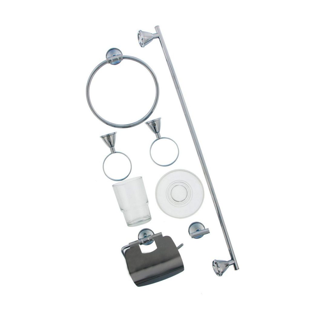 Set de Accesorios PLG para Baño 8 Piezas – Ferrisariato