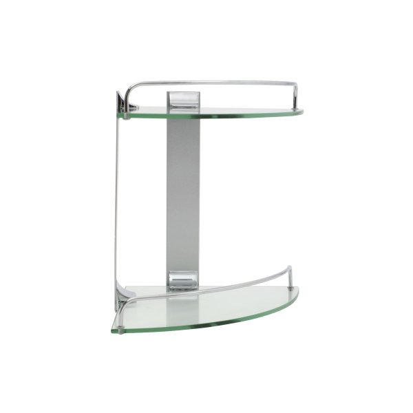 Repisa de Vidrio Doble Esquinera – Ferrisariato