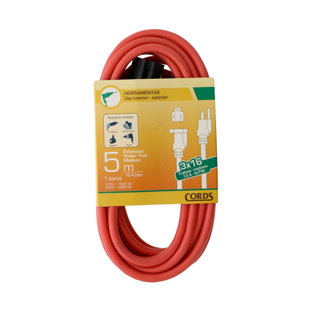 Extensión Eléctrica Cords 5m - FerrisariatoFerrisariato