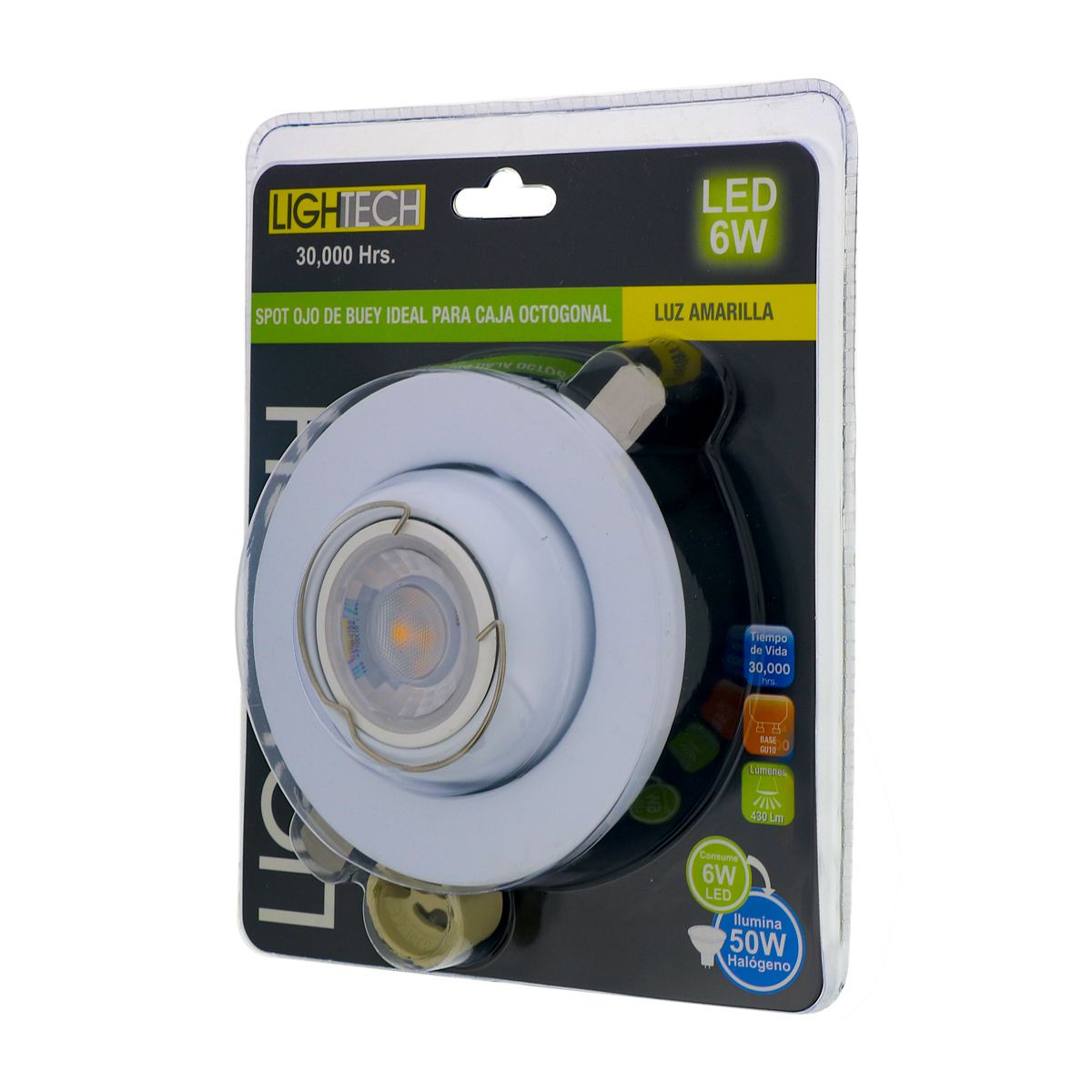 Lámpara LED Spot Ojo de buey 3 W - Zectronix