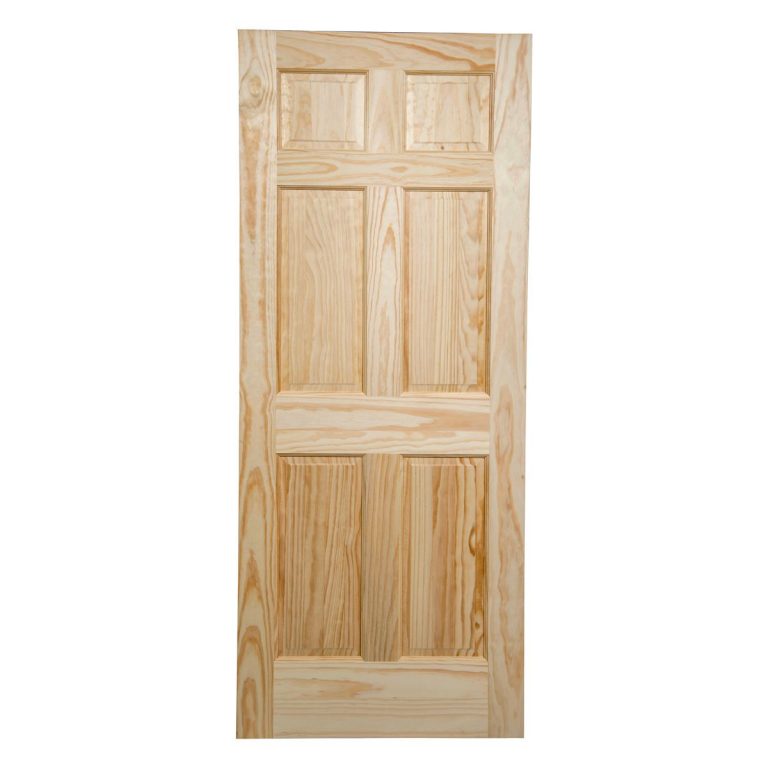 Puerta Madera de Pino 6 Panel 80X200 – Ferrisariato