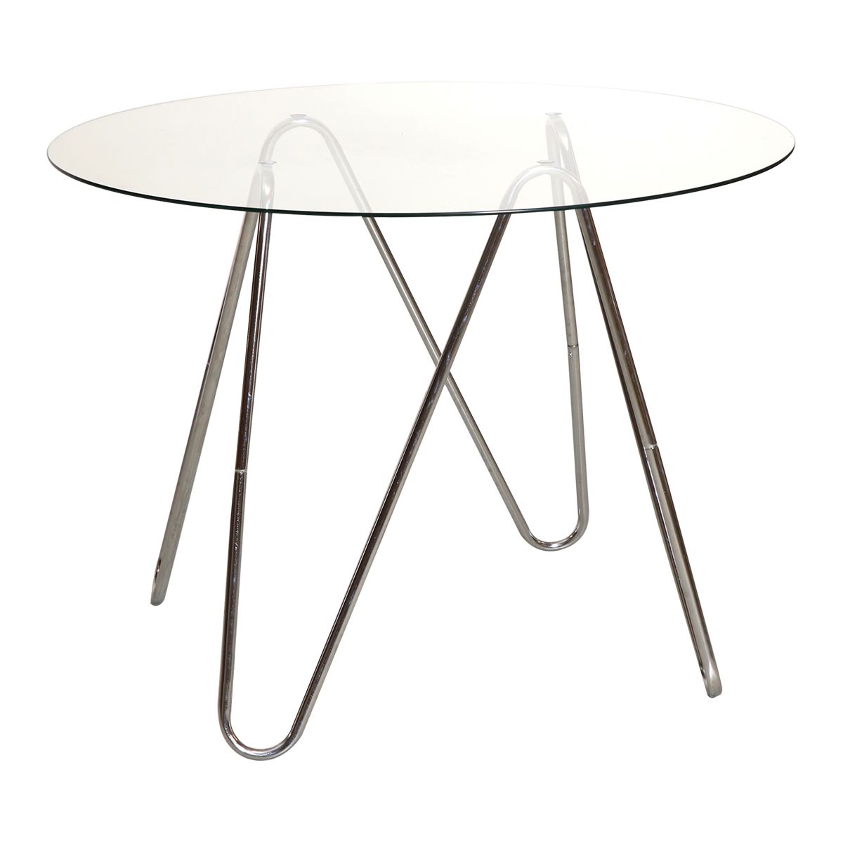 Mesa para Sala de Vidrio Circular – Ferrisariato