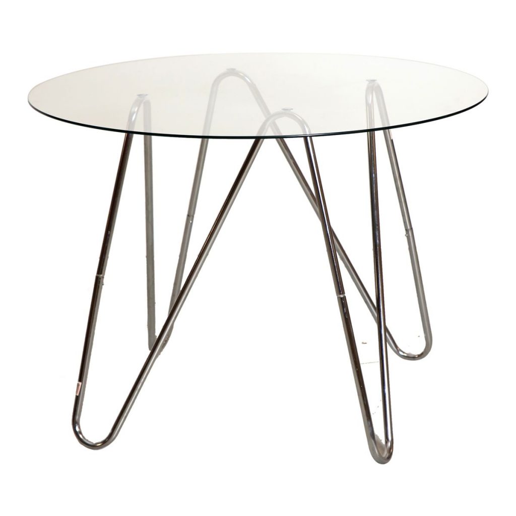 Mesa para Sala de Vidrio Circular – Ferrisariato