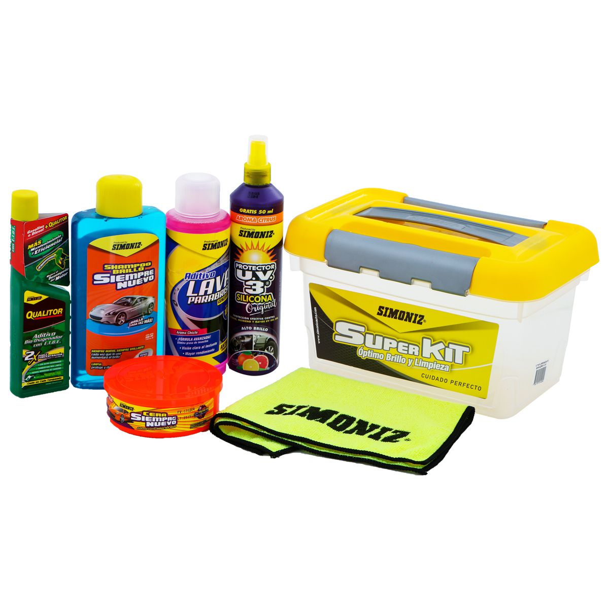 Kit de Limpieza para Auto Simoniz 7 Piezas - FerrisariatoFerrisariato