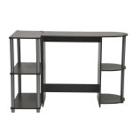 Set de Escritorio con Repisero Roble Gris – 3 Niveles – Ferrisariato