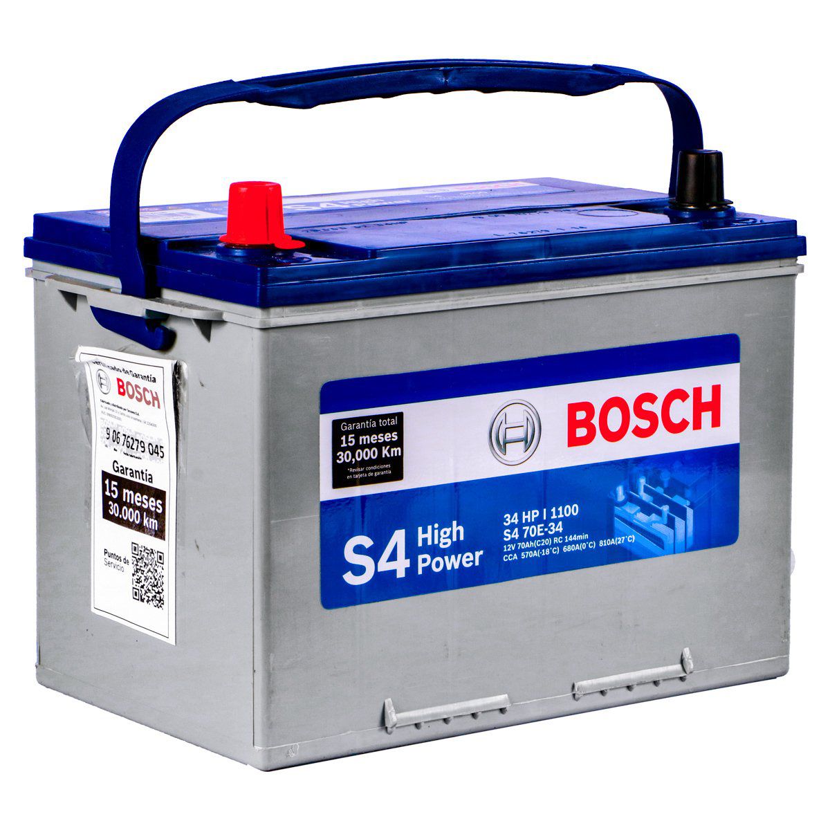 espontáneo Por ley Premedicación Batería para Carro Bosch Modelo S4 34-70 HP - FerrisariatoFerrisariato