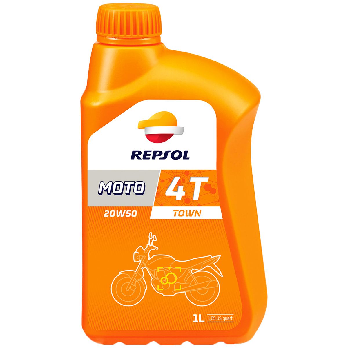 Aceite Repsol Moto 4T 10W40