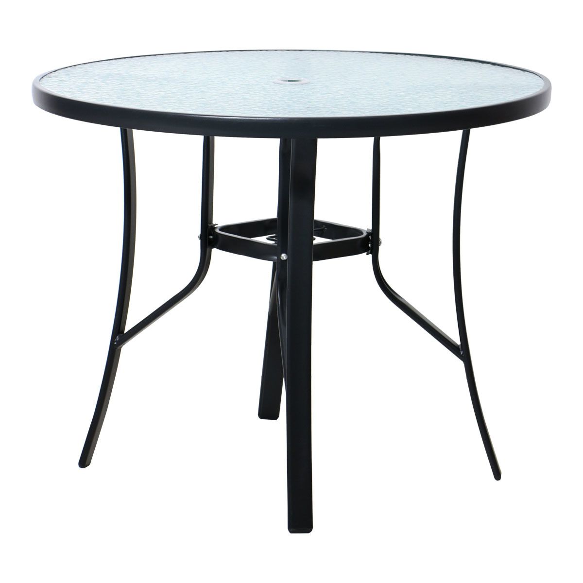 Juego de Muebles para Jardín a Rayas Rojo y Blanco 5 Piezas – Ferrisariato