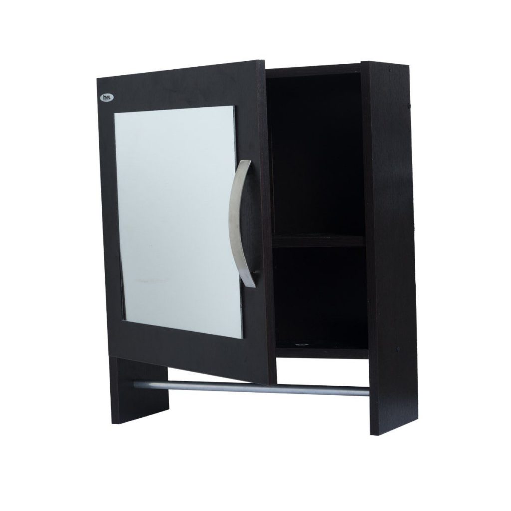 Gabinete para Baño Inval con Espejo y Toallero Wengue – Ferrisariato