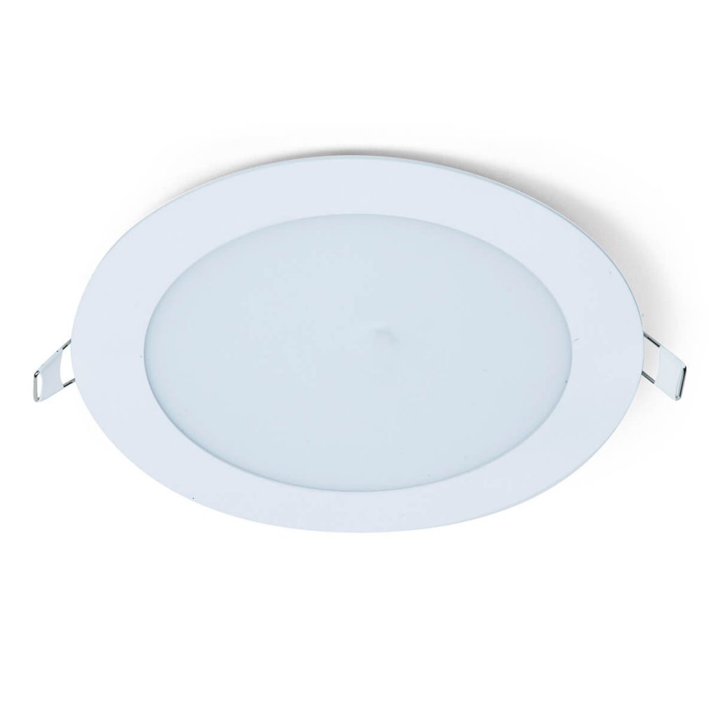 Panel LED circular empotrable, de luz blanca, 12 W – Ferrisariato