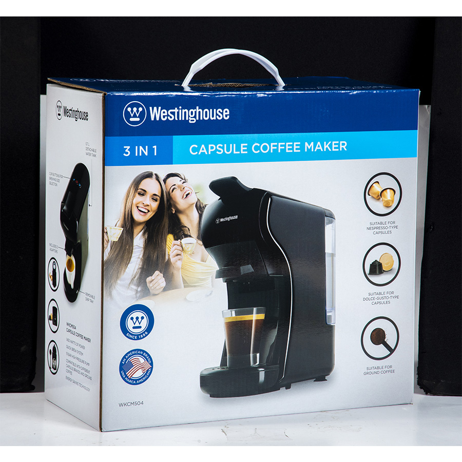 Cafetera 3 en 1, ¿Qué esperas para probar la nueva cafetera Westinghouse 3  en 1? Prepara café con cápsulas de las mejores marcas o tu propio café  molido ☕ 👉🏻 Encuéntrala, By Ferrisariato