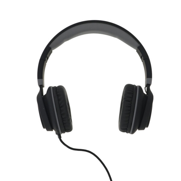 AUDIFONO OVER-EAR C/MICROF NEGRO/GRIS